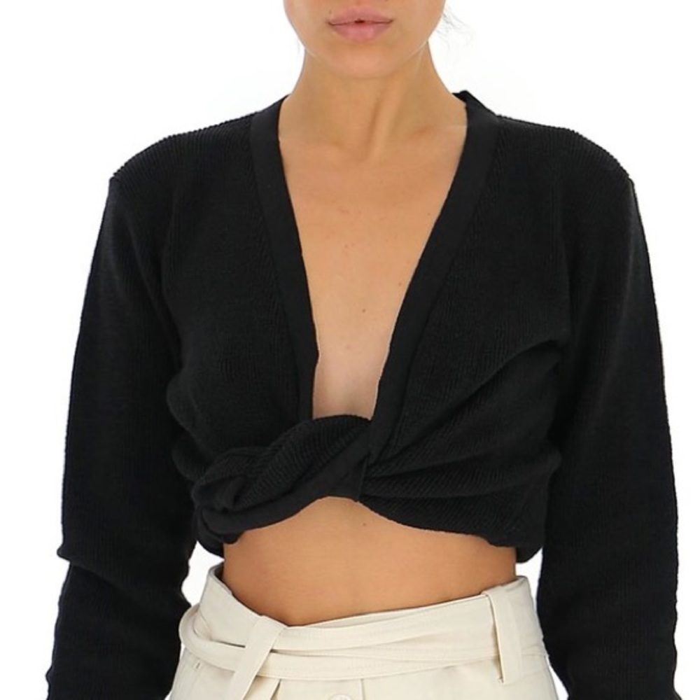 JACQUEMUS le gilet noue sweater